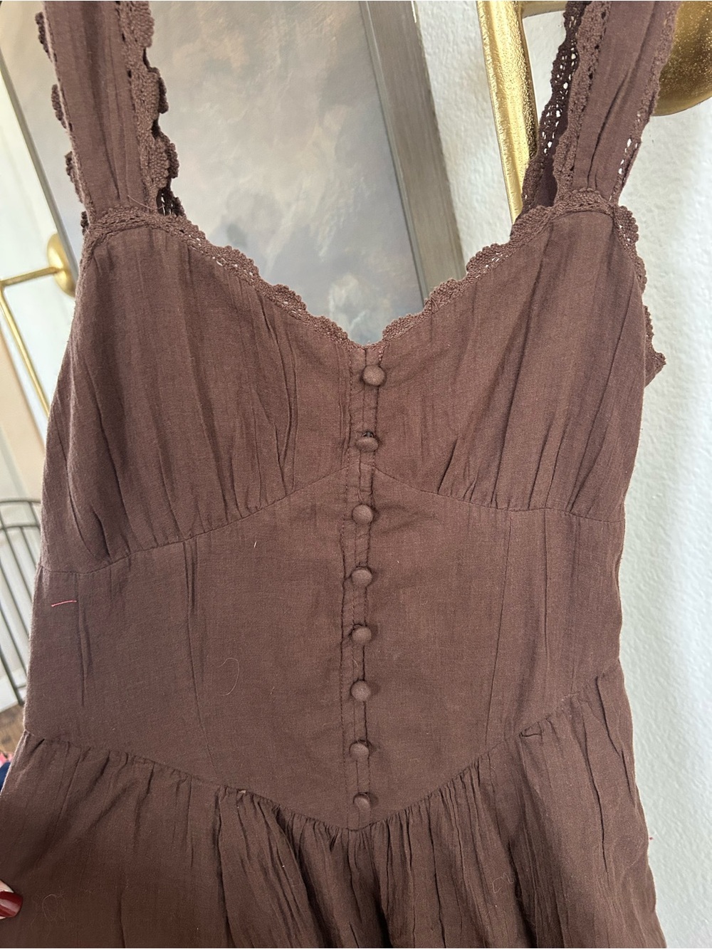 AE Sweetheart Corset Midi Dress NWT - Picture 12 of 12